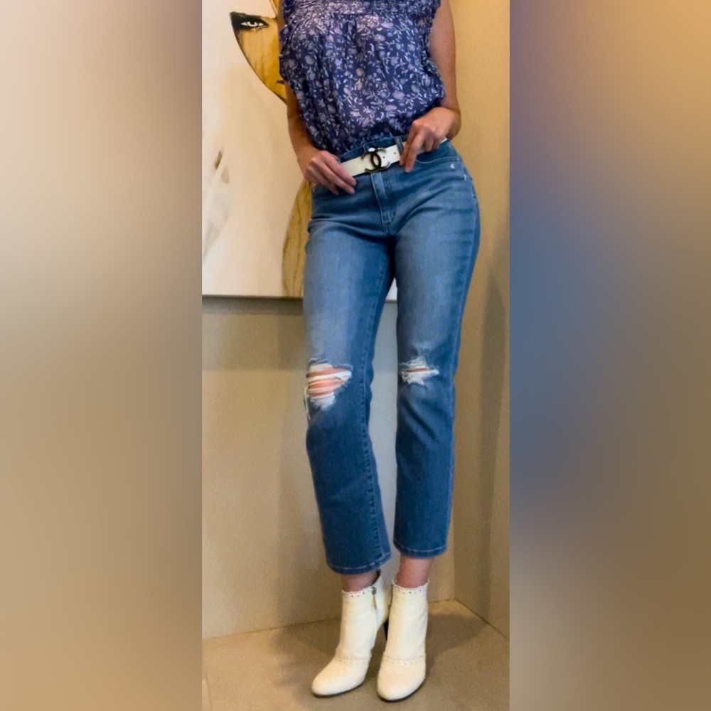 Joes jeans, boyfriend cut crop, size 28. - Picture 4 of 11